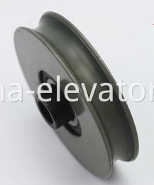 Hitachi Elevator Door Hanger Roller Curved Groove 20mm Length Shaft 65*13*6202
